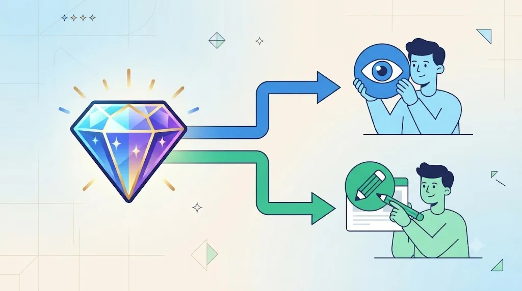 1つのGemでも、閲覧者（見るだけ）と編集者（編集できる）で相手の動ける範囲が変わる